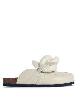 Sabot in pelle avorio
