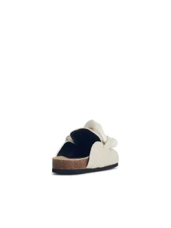 Sabot in pelle avorio