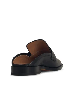 Sabot in pelle nera