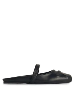 Sabot in pelle nera