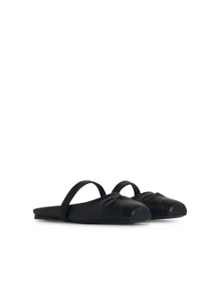Sabot in pelle nera