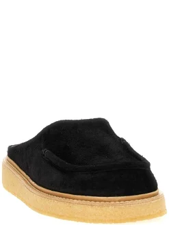 Sabot in pelle scamosciata