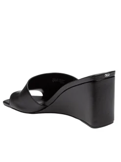 Sabot Merriam Wedge In Pelle