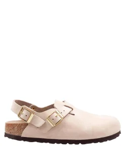Sabot Tokio In Pelle Colore Sabbia