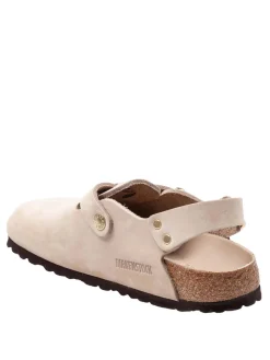 Sabot Tokio In Pelle Colore Sabbia