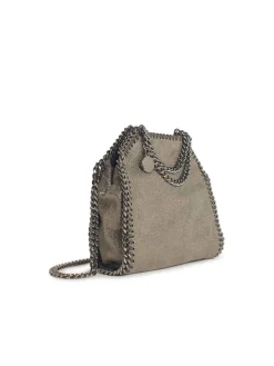 Sacca di pelle in finta falabella.