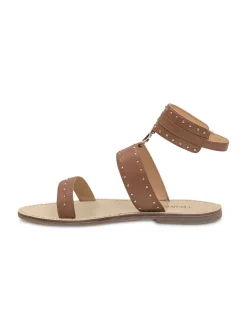 Sandali aperti marrone cammello