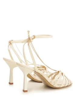 Sandali con tallone alto