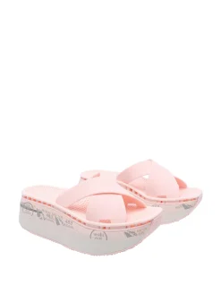 Sandali della piattaforma moura rosa