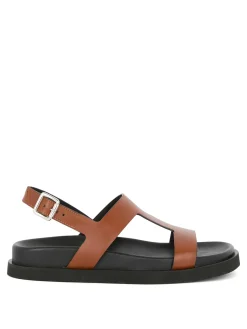 Sandali in pelle di vitello nero