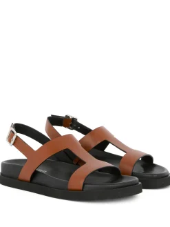 Sandali in pelle di vitello nero
