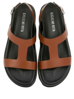 Sandali in pelle di vitello nero