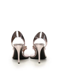 Sandali in pelle laminata