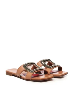 Sandali in pelle viv by the marine