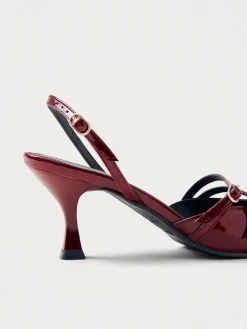 Scarpa pompa Joelle Burgundy