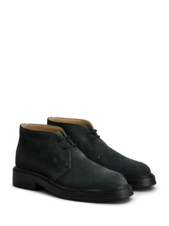 Scarpa stringata in pelle