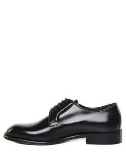 Scarpe classiche in pelle con logo