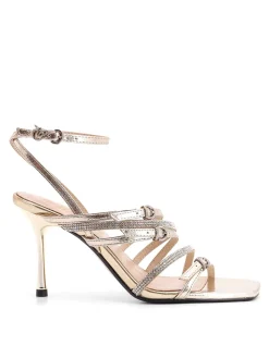 Scarpe Con Tacco Argento