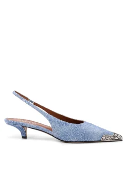 Scarpe Con Tacco Blu
