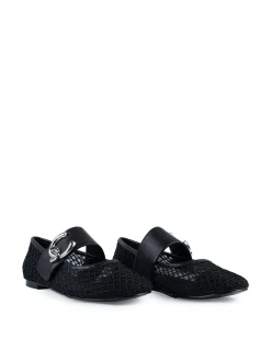 Scarpe da ballerina a maglie c-me