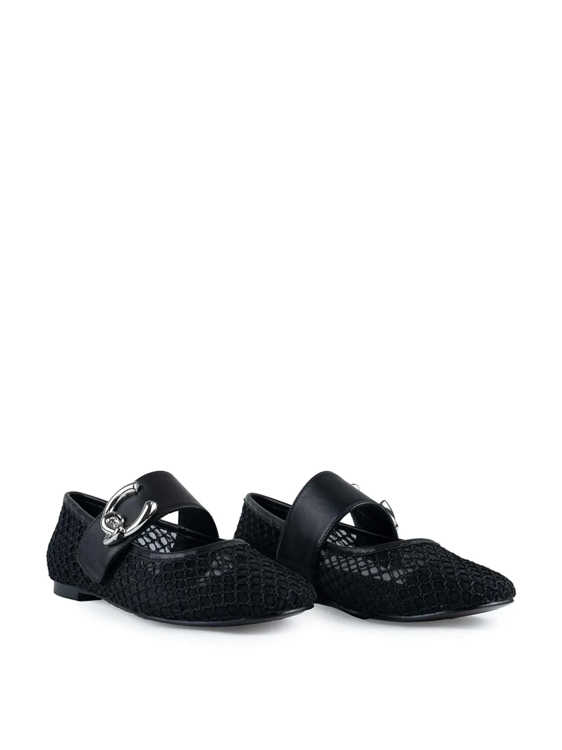 Scarpe da ballerina a maglie c-me