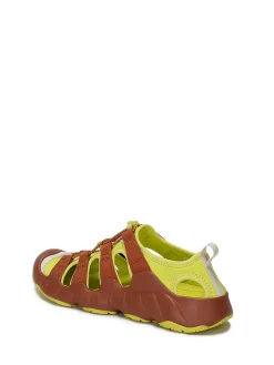Scarpe in materiale sintetico allacciatura