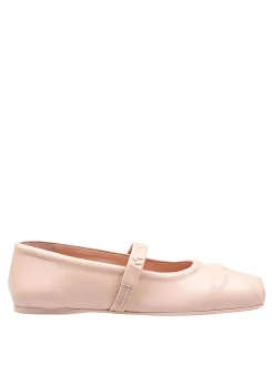 Scarpe Mary Jane In Pelle