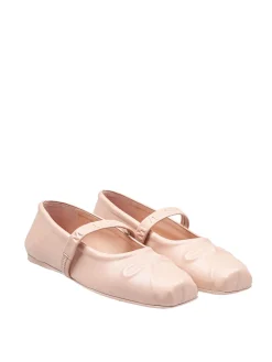 Scarpe Mary Jane In Pelle