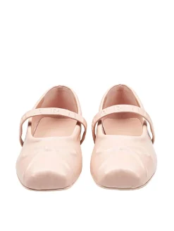 Scarpe Mary Jane In Pelle