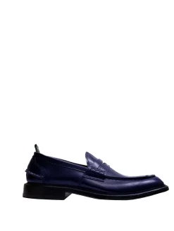 Scarpe stringate in pelle