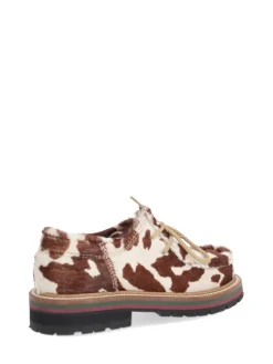 Scarpe stringate in pelle