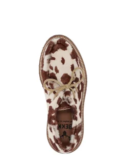 Scarpe stringate in pelle