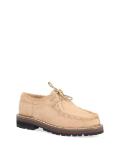 Scarpe stringate in pelle