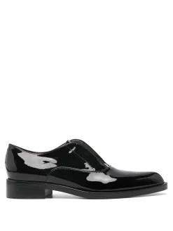 Scarpe stringate in pelle