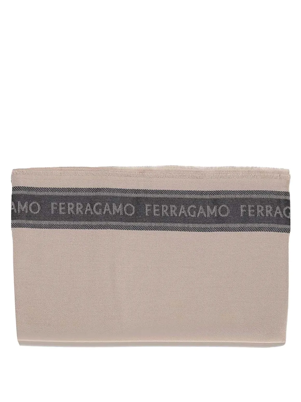 Sciarpa Con Logo Scritto