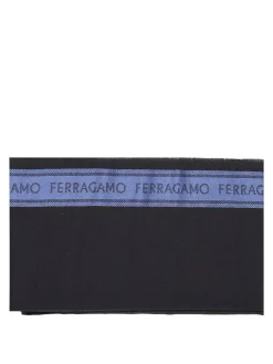 Sciarpa Con Logo Scritto