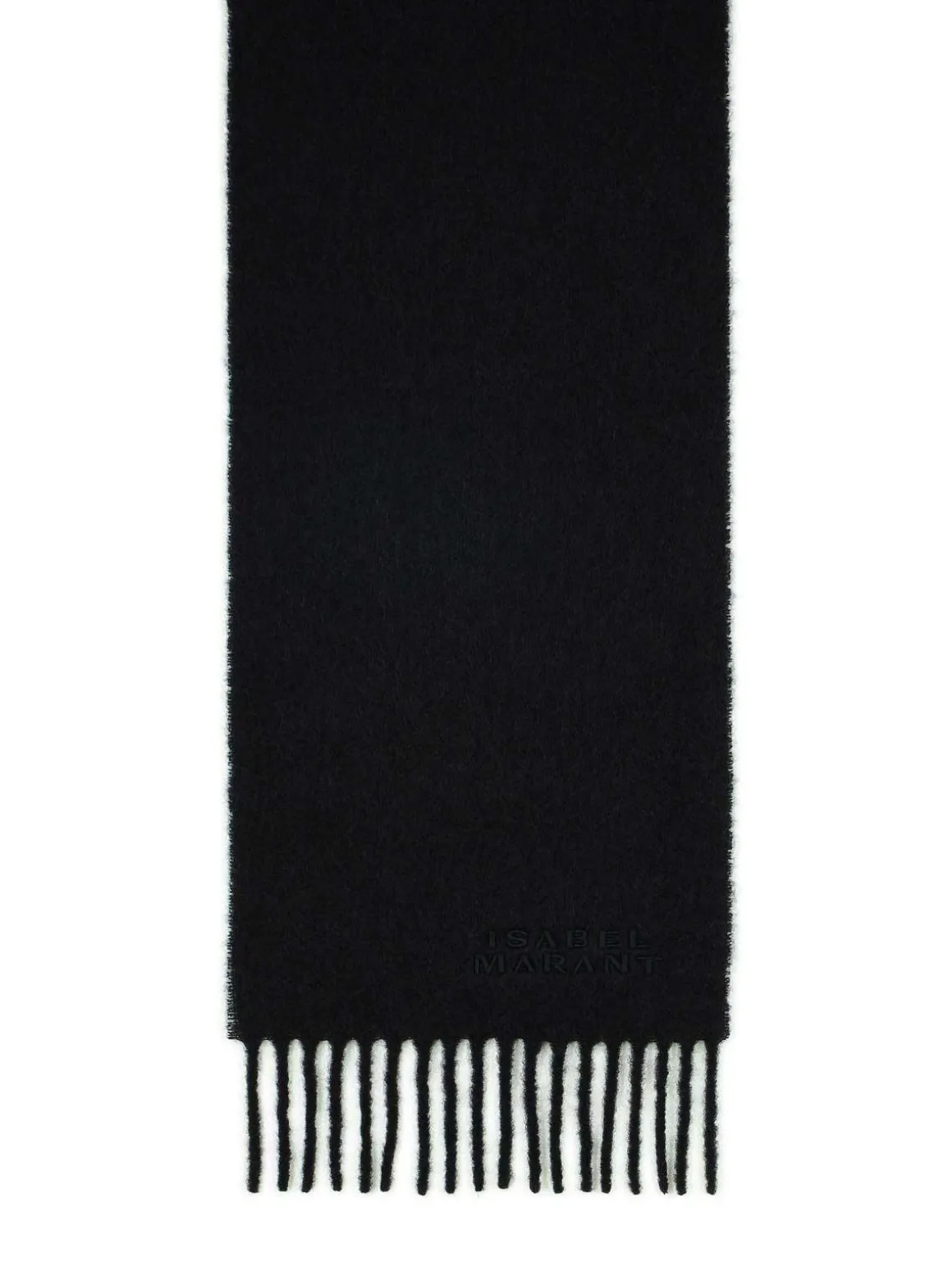 Sciarpa Firny in misto alpaca nera