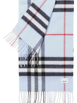 Sciarpa in cashmere a quadri