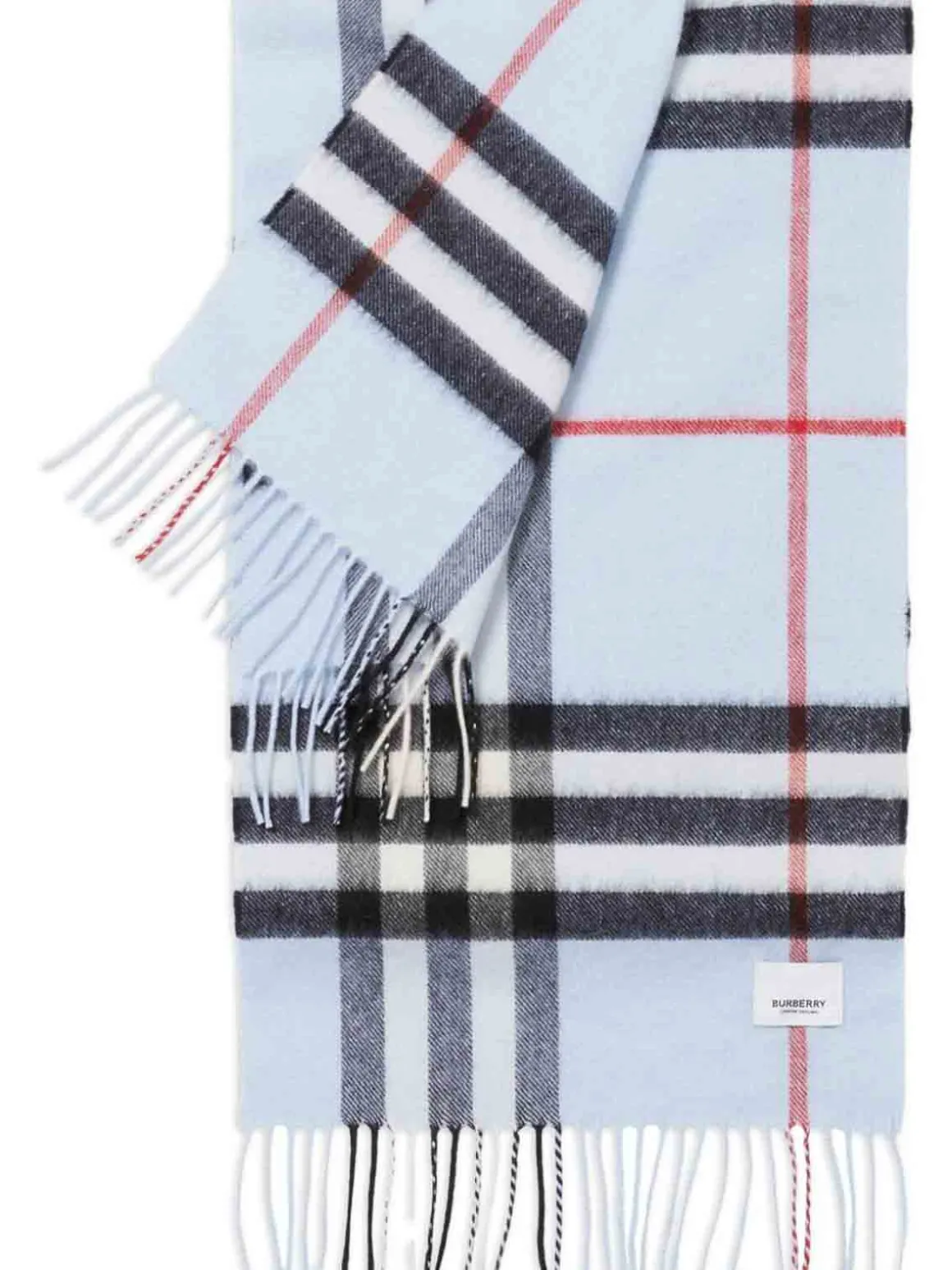 Sciarpa in cashmere a quadri