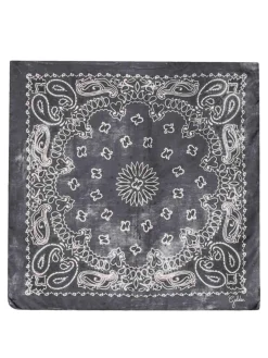Sciarpa in seta con stampa Paisley