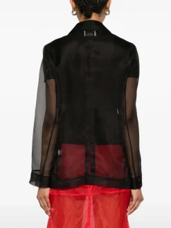 Semi-Sheer Blazer