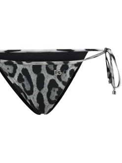 Set bikini con stampa leopardata
