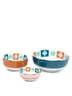 Set di 3 ciotole impilabili