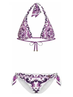 Set di bikini stampati maiola