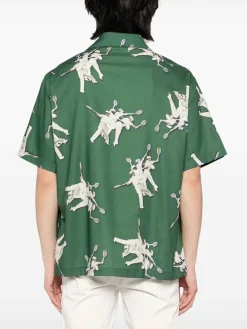 Shirt in twill biologico e viscosa