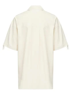 Shirt polo con tasca trapuntata