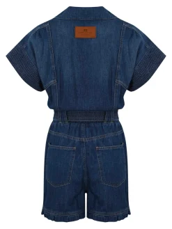 Short Denim Salthot with Belt