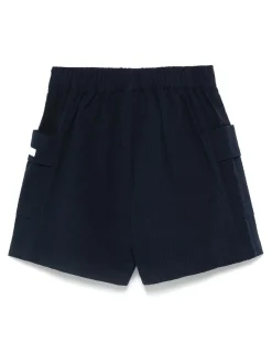 Shorti di cotone a strisce