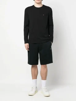 Shorts binari bonificati dal logo