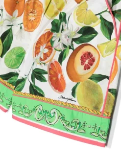 Shorts con stampa di frutta